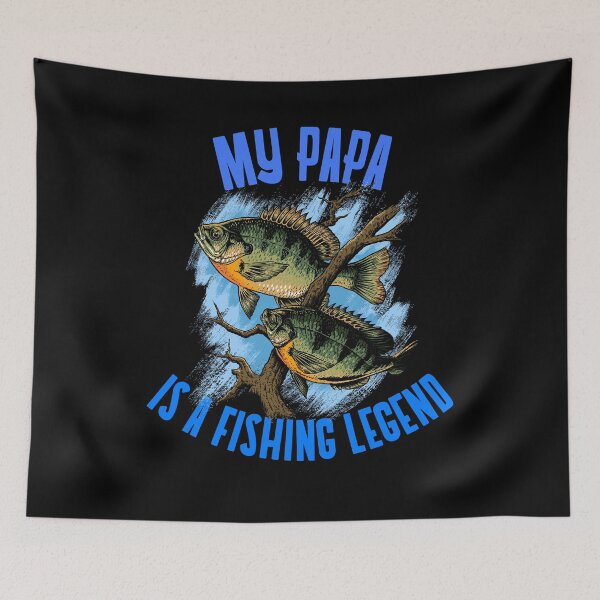 Item preview, Funny Fishing Father - My Dad Is Fishing Legend design designed and sold by jakehughes2015.
