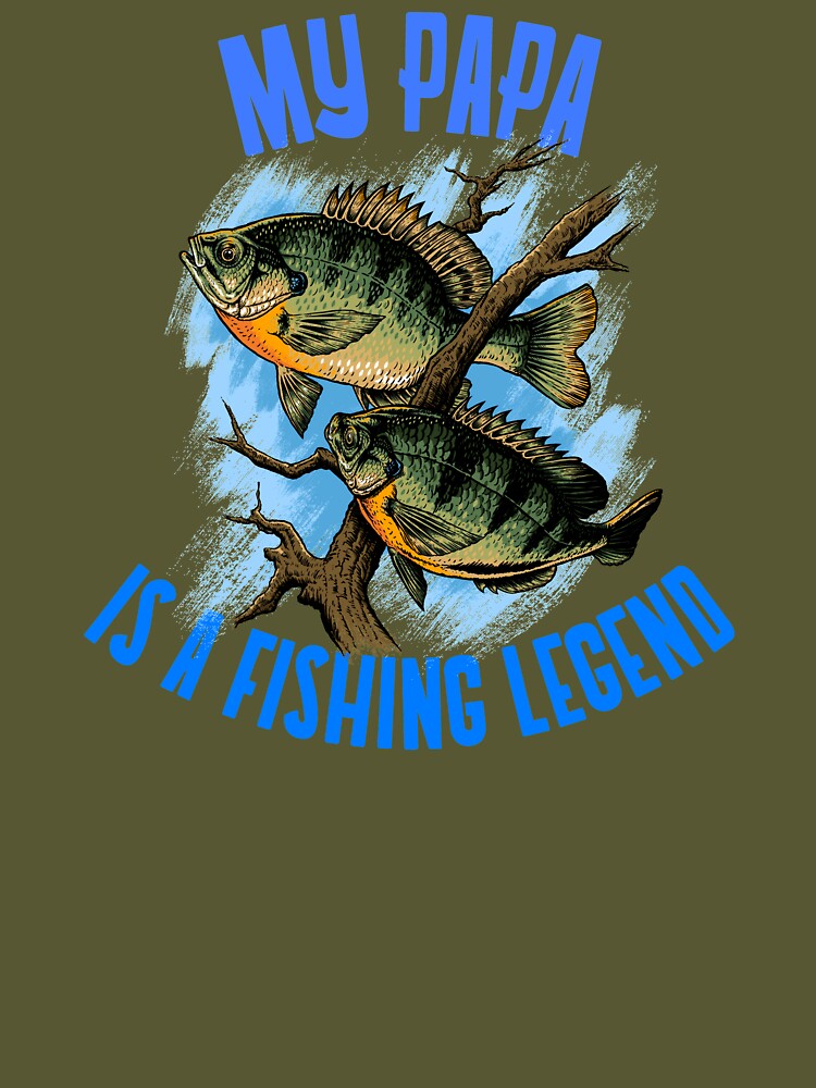 Dad Is My Fishing Legend  Surprising Dad With A T-Shirt