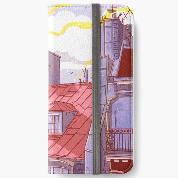 Casas de aqzufre Fundas tarjetero para iPhone