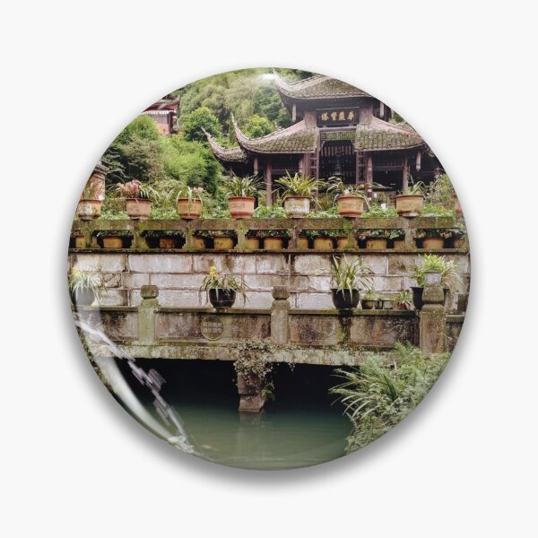 Item preview, Buddhist temple in China. designed and sold by lynchhorizon.