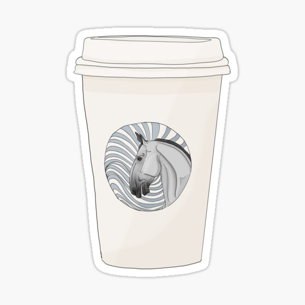 Item preview, Equestrian Coffee Cup designed and sold by Practically Simple Studios.