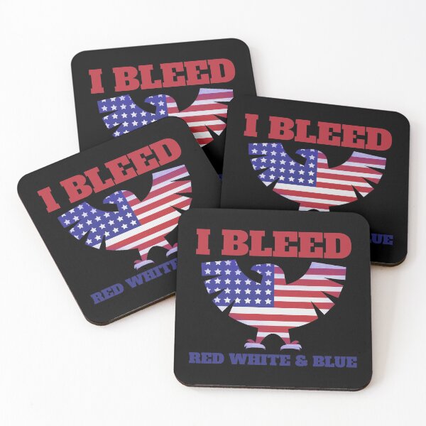 Item preview, American Patriot I Bleed Red White And Blue print designed and sold by jakehughes2015.