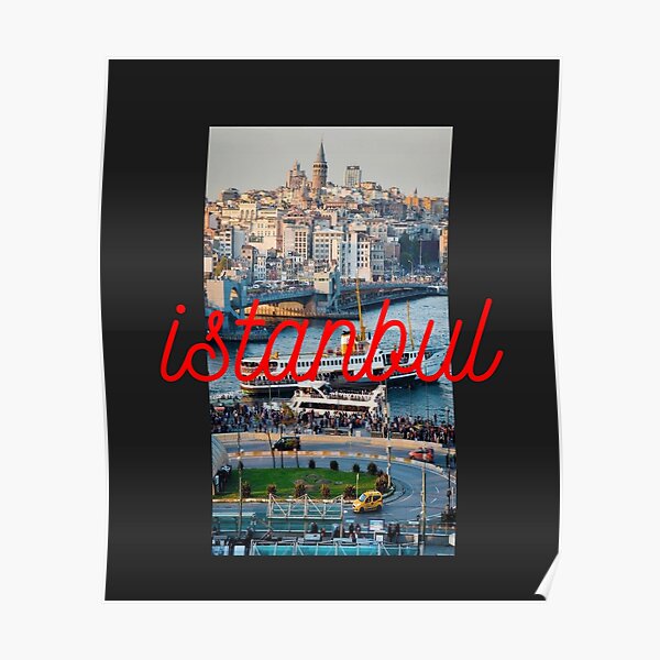 Istanbul Lovers Gift Poster