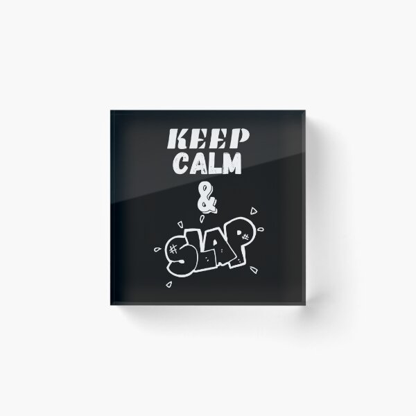 Item preview, Keep Calm & Slap designed and sold by RIVEofficial.