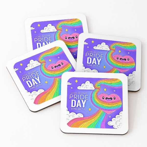 Item preview, LGBT, Gay and Lesbian Quotes, Designs of Rainbows Flags and Hearts (32) designed and sold by QuoteMan.