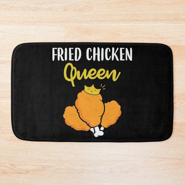 Item preview, Funny Fried Chicken Queen print designed and sold by jakehughes2015.