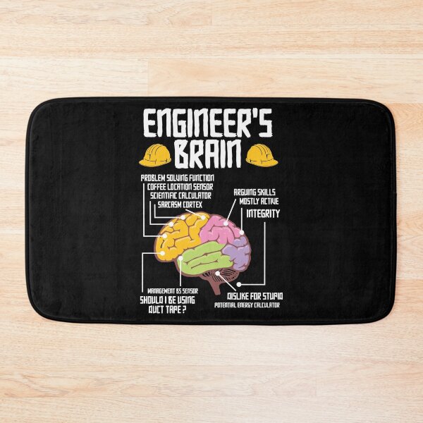 Item preview, Engineer's Brain Engineering Profession Graphic Gift designed and sold by haselshirt.