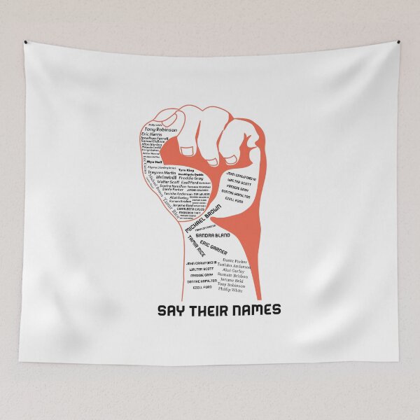 Item preview, Say Their Names designed and sold by Mohamedprf.