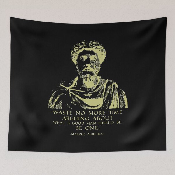 Item preview, Philosophy Quote Stoic Sayings Marcus Aurelius print designed and sold by jakehughes2015.