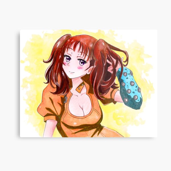 Diane - Seven Deadly Sins Metal Print