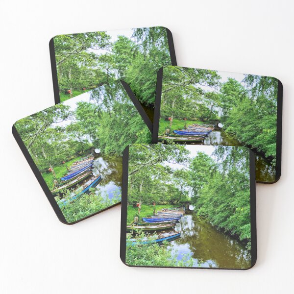 Item preview, Boats in Killarney Lake. designed and sold by lynchhorizon.