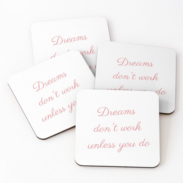 Item preview, Dreams don't work unless you do designed and sold by EnlightParis.