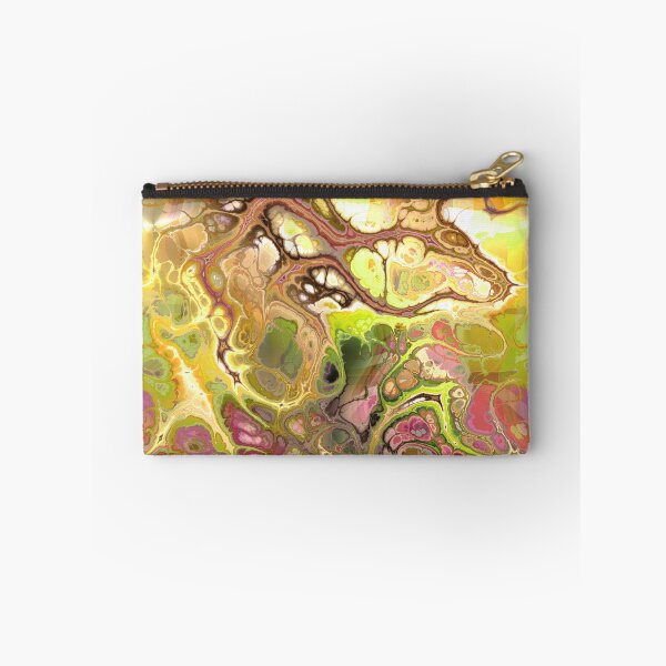 Item preview, Funky Marble Fluid Pattern Olive green Brwon Yellow designed and sold by amersoliman.
