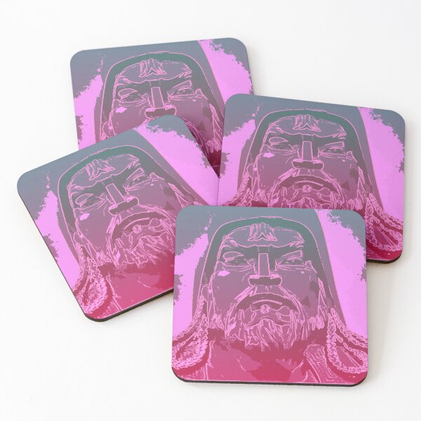 Item preview, Vaporwave Genghis Khan 4219 Ulaanbaatar designed and sold by Werewolf in the air.