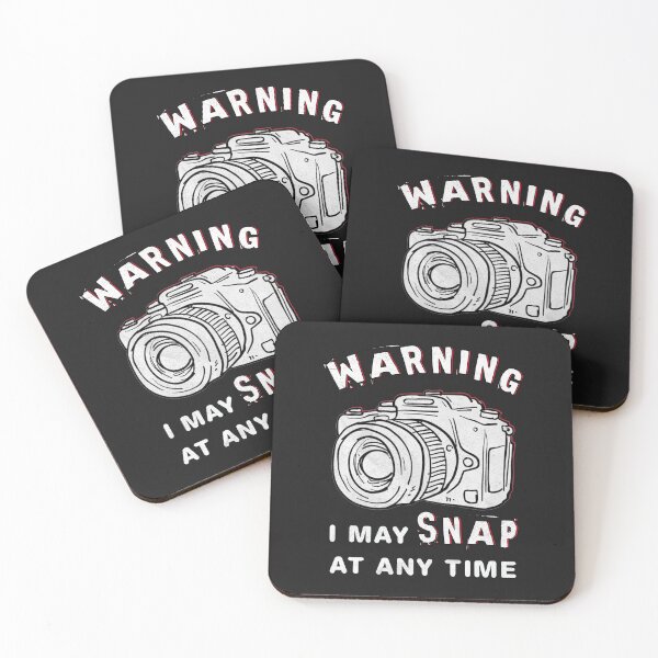 Item preview, Camera funny saying, Warning I shoot photos designed and sold by Kuma518.