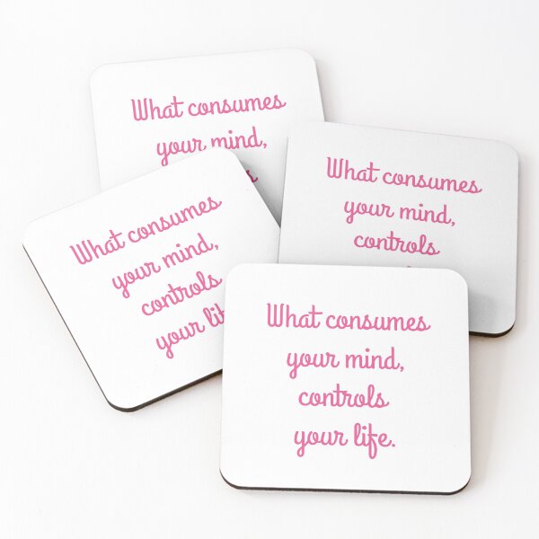 Item preview, What consumes your mind, controls your life. designed and sold by EnlightParis.
