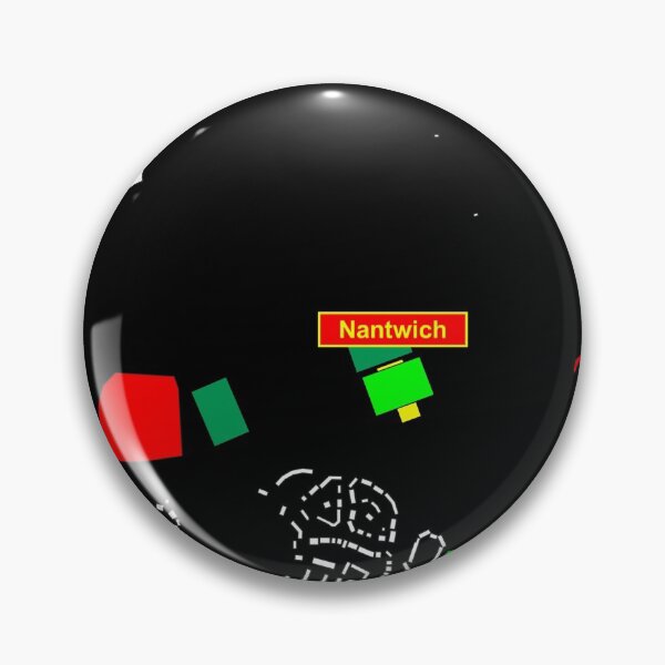 Item preview, Nantwich - The Weaver Stadium Map by stadiamap designed and sold by stadiamap.