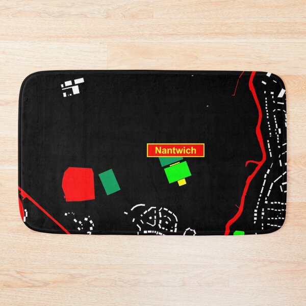 Item preview, Nantwich - The Weaver Stadium Map by stadiamap designed and sold by stadiamap.