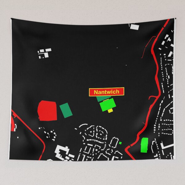 Item preview, Nantwich - The Weaver Stadium Map by stadiamap designed and sold by stadiamap.