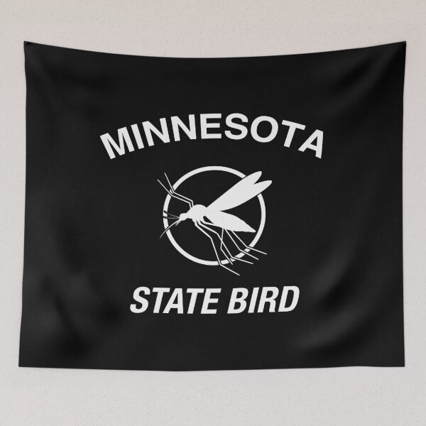 Item preview, Funny Minnesota State Bird Mosquito design designed and sold by jakehughes2015.