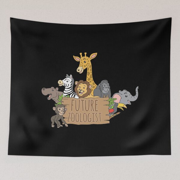 Item preview, Future Zoologist Funny Wildlife Animal Birthday Gift designed and sold by haselshirt.