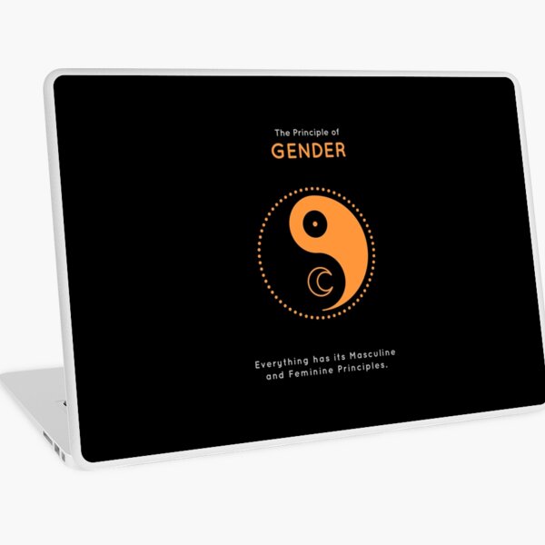 The Principle of Gender - Shee Symbol Laptop Skin