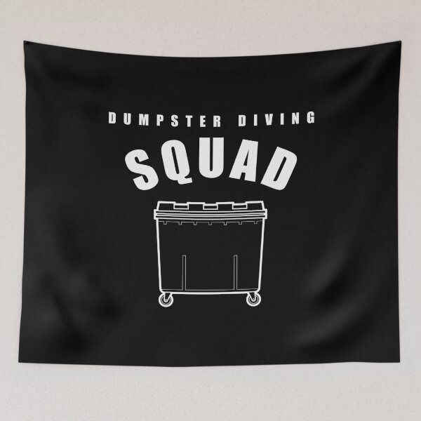 Item preview, Dumpster Diving Squad Matching Diver graphic designed and sold by jakehughes2015.