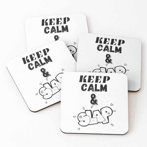Item preview, Keep Calm & Slap designed and sold by RIVEofficial.
