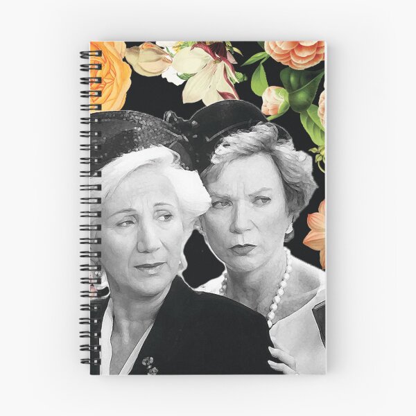 Item preview, Ouiser Boudreaux and Clairee Belcher of Steel Magnolias Movie on Floral designed and sold by gunsnhoney.