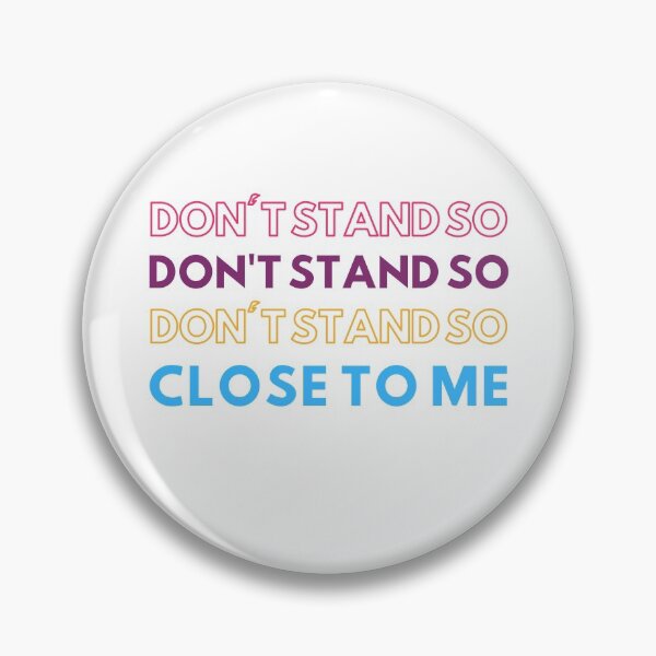 Item preview, Don't Stand So Close to Me Mask - Face Mask designed and sold by YourgiftShop.