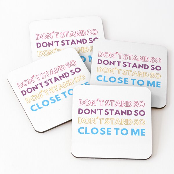 Item preview, Don't Stand So Close to Me Mask - Face Mask designed and sold by YourgiftShop.