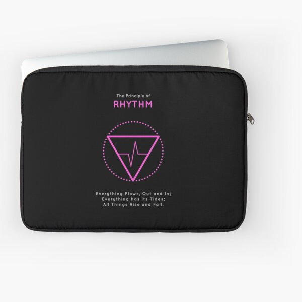 The Principle of Rhythm - Shee Symbol Laptop Sleeve