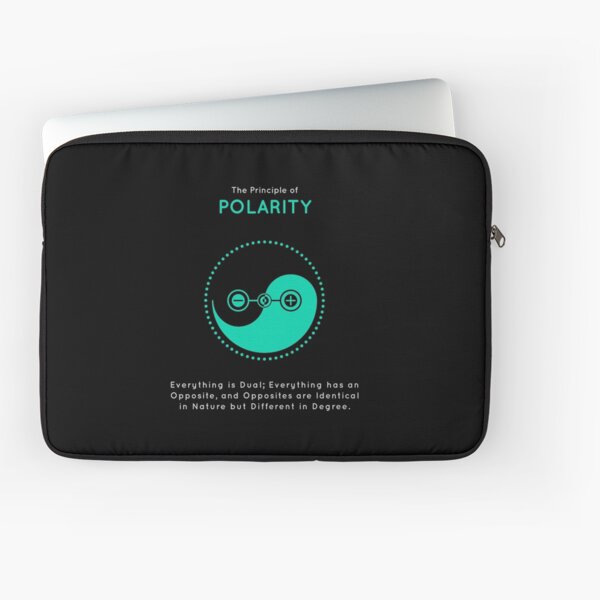 The Principle of Polarity - Shee Symbol Laptop Sleeve