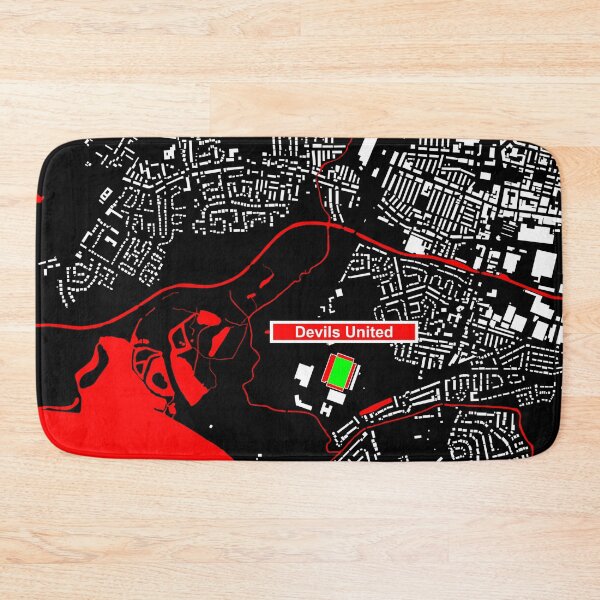 Item preview, Devils United Women - Leigh Stadium Map design by stadiamap designed and sold by stadiamap.