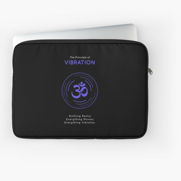 The Principle of Vibration - Shee Symbol Laptop Sleeve