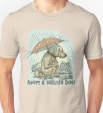 Adopt a Shelter Dog Unisex T-Shirt
