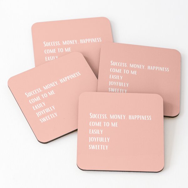 Item preview, Success, money, happiness come to me easily joyfully, sweetly designed and sold by EnlightParis.