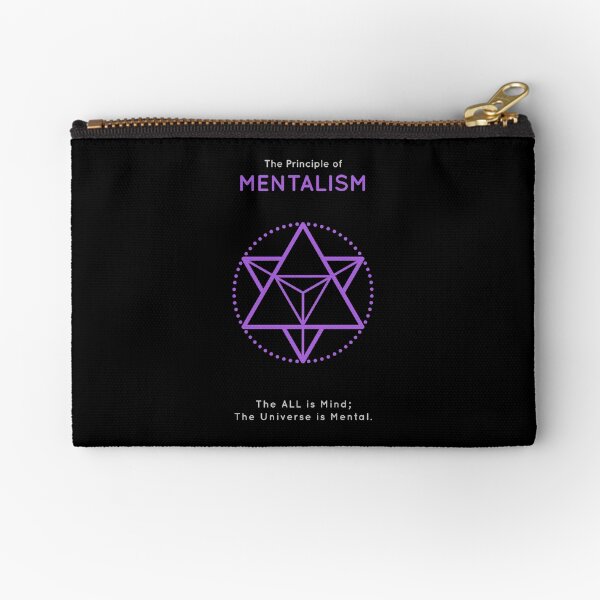 The Principle of Mentalism - Shee Symbol Zipper Pouch