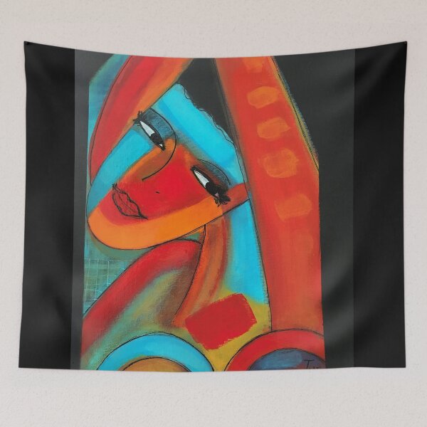 Item preview,  woman on vacation designed and sold by Nathalie CLEMENT.