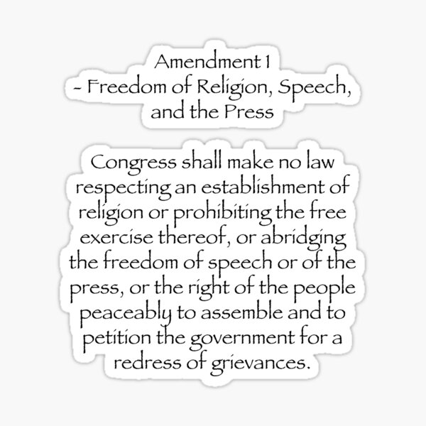 first amendment freedom of speech quotes
