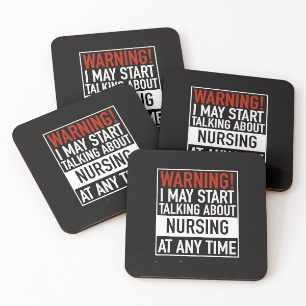 Item preview, Warning May Start Talking Nursing Any Time designed and sold by dbreeze10.
