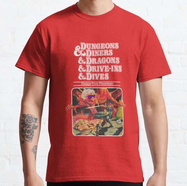Dungeons and dragons Escape from Flavortown Classic T-Shirt