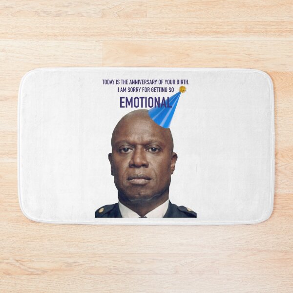 Item preview, Captain Holt happy birthday designed and sold by Atouchofsparkle.