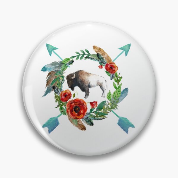 Item preview, Boho Buffalo Buffalo NY Buffalo New York Bison designed and sold by MissBuffalove.