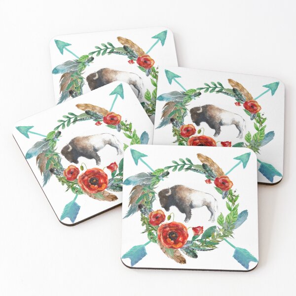 Item preview, Boho Buffalo Buffalo NY Buffalo New York Bison designed and sold by MissBuffalove.