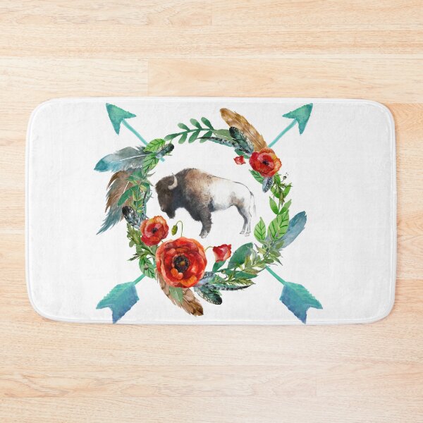 Item preview, Boho Buffalo Buffalo NY Buffalo New York Bison designed and sold by MissBuffalove.