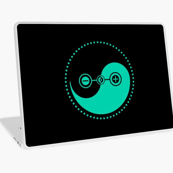 The Principle of Polarity - Shee Symbol Laptop Skin