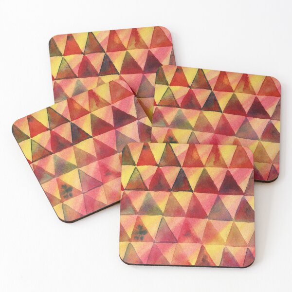 Item preview, Background with colored triangles. designed and sold by Begoll Art.