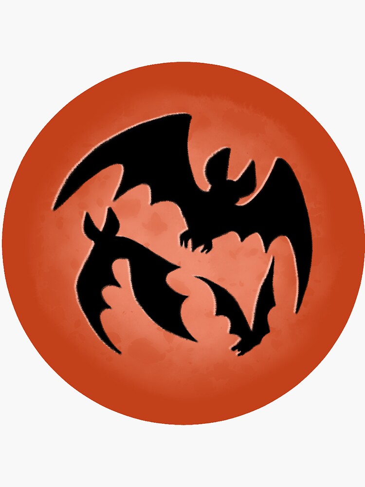 Blood Moon Bats by ToddHollow
