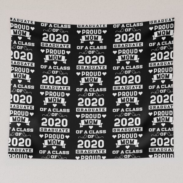 Item preview, Proud Mom of A Class of 2020 Graduate Gift Senior 2020 Quarantined  designed and sold by DiogoCalheiros.